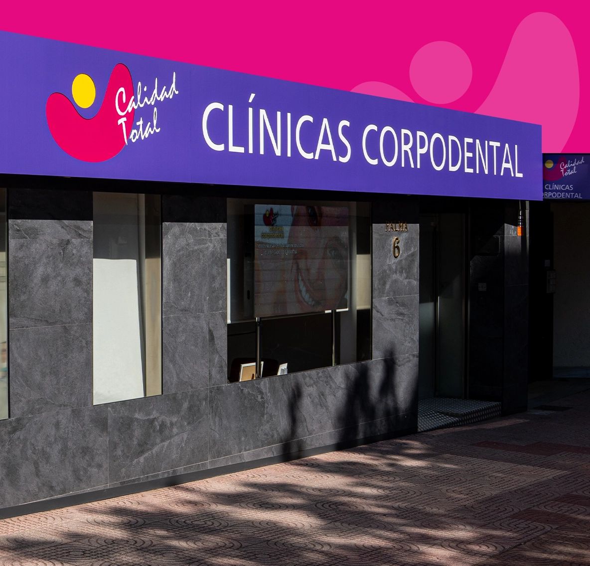 entrada de clínicas corpodental
